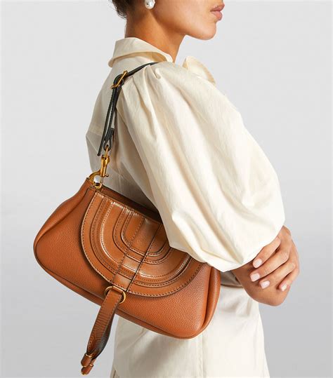 Chloé Shoulder bag MARCIE SMALL in tan 